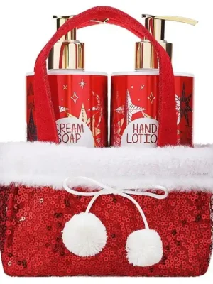 Must-Have VIVIAN GRAY CHRISTMAS Red Set - Crema Soap + Hand Lotion 2x250ml - tekuté mýdlo + mléko na ruce