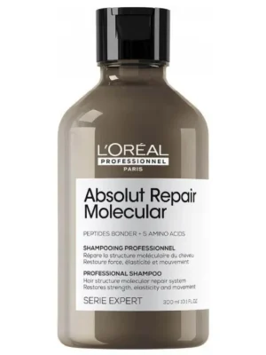 LOREAL Serie Expert Absolut Repair Molecular Shampoo 300ml - pro značně poškozené vlasy Dokud Zásoby Vydrží