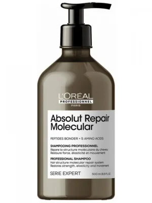 Jen Po Omezenou Doba LOREAL Serie Expert Absolut Repair Molecular Shampoo 500ml - pro značně poškozené vlasy