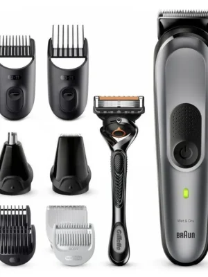 BRAUN MGK 7420 All-in-One Style Kit 10in1 víceúčelový zastřihovač + holicí strojek Gillette Výprodej