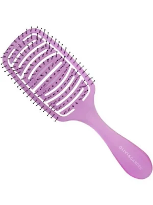 Vysoce Kvalitní OLIVIA GARDEN Pride iDetangle Medium Purple - Rozčesávací kartáč na vlasy