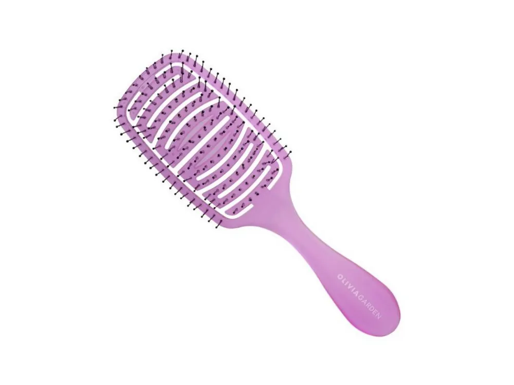 Vysoce Kvalitní OLIVIA GARDEN Pride iDetangle Medium Purple - Rozčesávací kartáč na vlasy