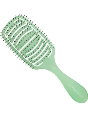 Must-Have OLIVIA GARDEN Pride iDetangle Medium Green - Rozčesávací kartáč na vlasy