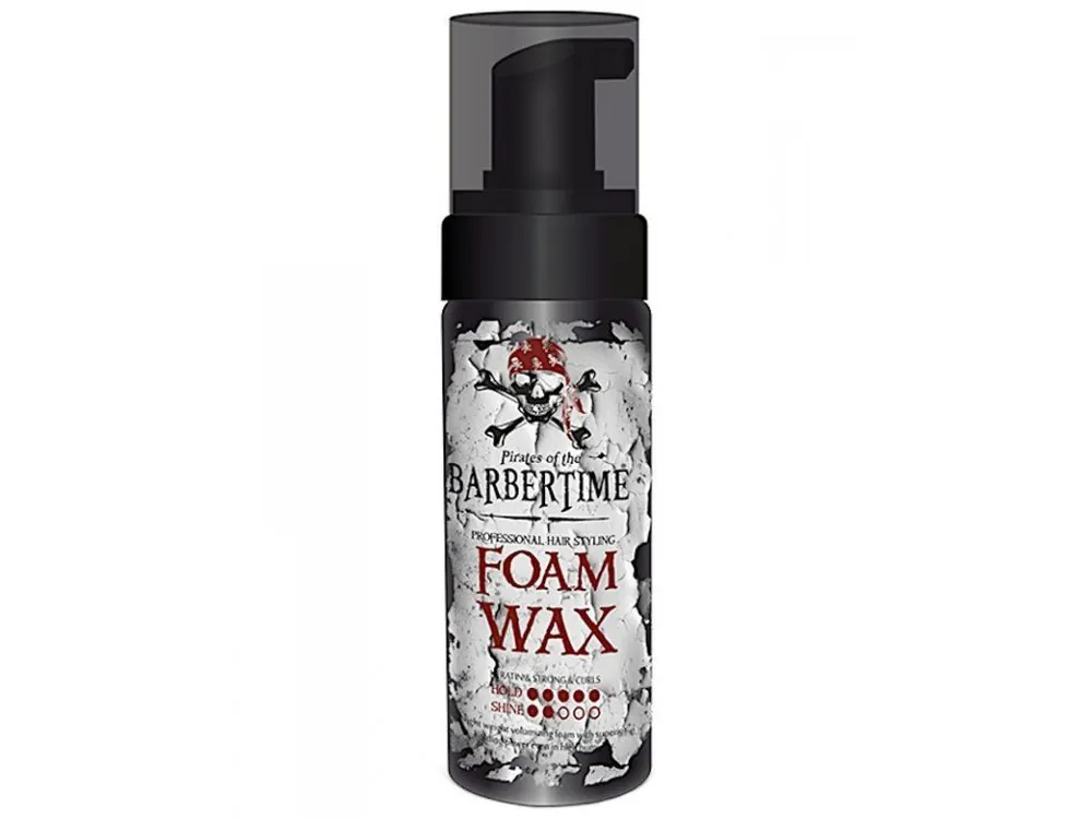 BARBERTIME Foam Wax 150ml - pánský pěnový vosk s keratinem pro objem vlasů Nízká Cena