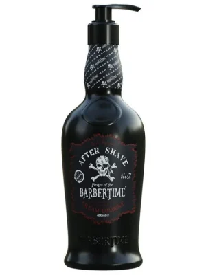 BARBERTIME No.2 Cream Cologne Dark Danger 400ml - krémová kolínská, balzám po holení Poslední Šance