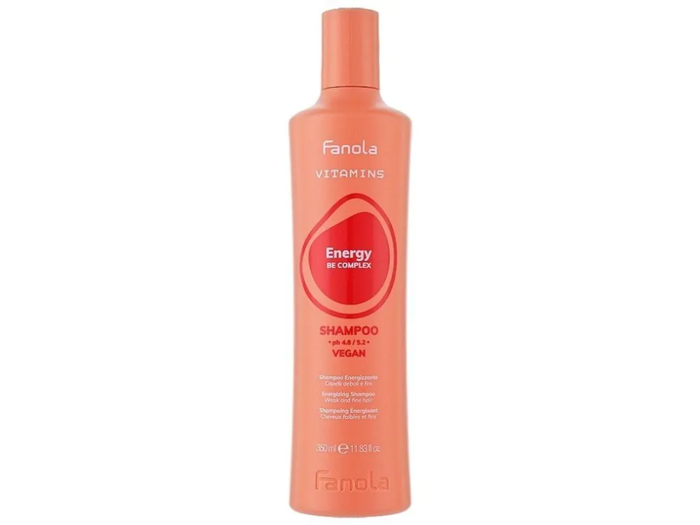 Oblíbený FANOLA Vitamins Energy Shampoo 350ml - šampon proti padání vlasů