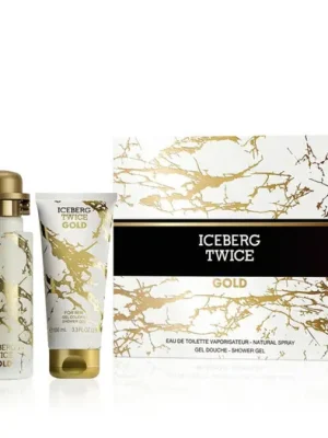 Iceberg Twice Gold EDT 125 ml + SG 100 ml M Vrácení Zdarma