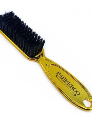 Kup Teď BARBERCO Fade Brush GOLD - čisticí kartáček s rukojetí na odstranění vlasů - zlatý