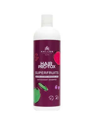 Super Cena KALLOS Superfruits Pro-Tox Shampoo 500ml - antioxidační šampon na poškozené vlasy