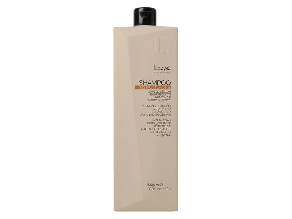 BHEYSÉ Professional Ristrutturante Shampoo 1000ml - regenerační šampon s keratinem Nejlepší Cena