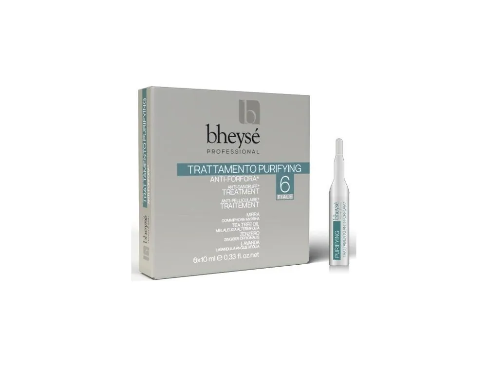 Hit Sezóny BHEYSÉ Professional Purifying Treatment 6x10ml - ampule proti lupům