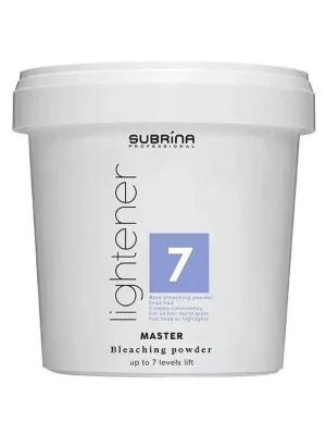 SUBRÍNA Professional Lightener Master 7+ platinový melír na vlasy - dóza 500g Značkový