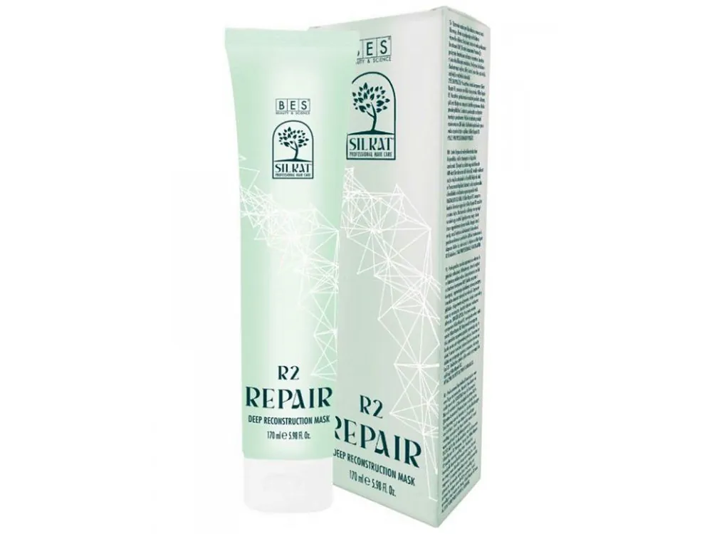 BES Silkat Repair R2 Deep Reconstruction Mask 170ml - Opravná kúra pro zničené vlasy Levný