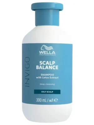 WELLA Invigo Scalp Balance Deep Cleansing Shampoo 300ml - čistící šampon na mastnou pokožku Nízká Cena