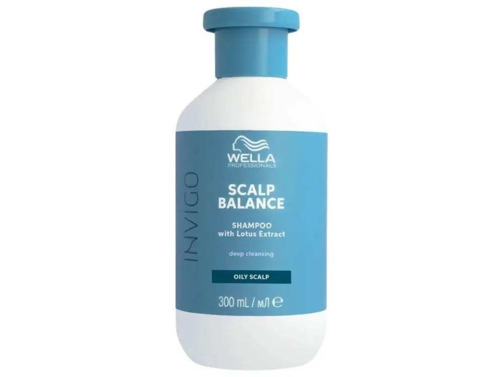 WELLA Invigo Scalp Balance Deep Cleansing Shampoo 300ml - čistící šampon na mastnou pokožku Nízká Cena