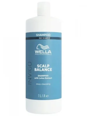 WELLA Invigo Scalp Balance Deep Cleansing Shampoo 1000ml - čistící šampon na mastnou pokožku Top Prodej