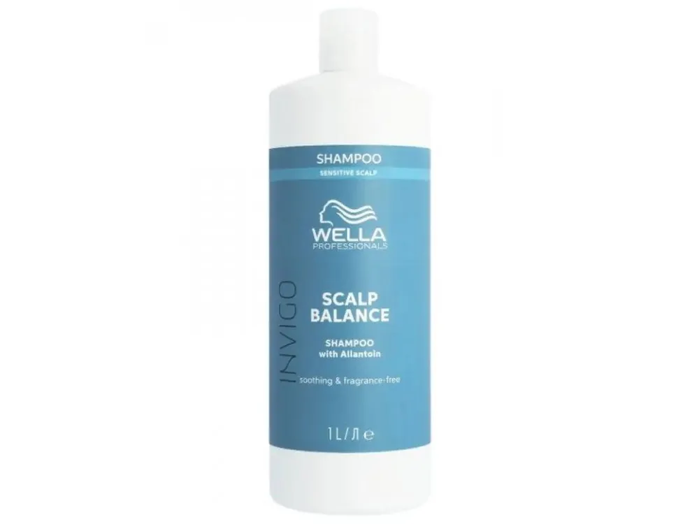 Omezená Nabídka WELLA Invigo Scalp Balance Sensitive Shampoo 1000ml - šampon pro citlivou pokožku hlavy