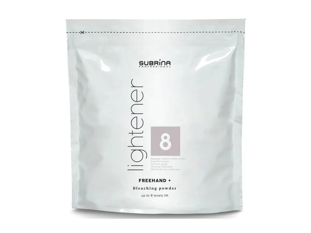 SUBRÍNA Professional Lightener Freehand+ 8 - melírovací prášek pro balayage a ombre 400g Akční Nabídka
