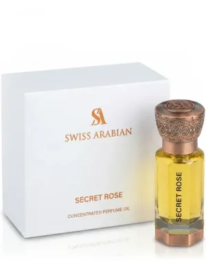 Swiss Arabian Secret Rose parfémovaný olej 12 ml UNISEX Oblíbený