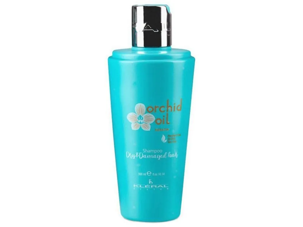 KLÉRAL Orchid Oil Keratin Dry Damaged Shampoo 300ml - keratinový šampon na suché vlasy Poslední Šance