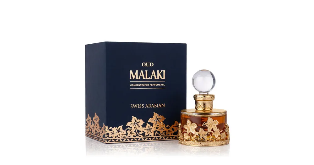 Akce Swiss Arabian Oud Malaki parfémovaný olej 25 ml UNISEX