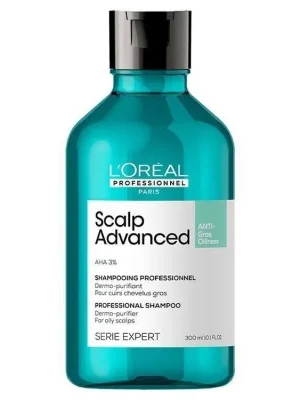 Víkendová Akce L´ORÉAL Scalp Advanced Anti-Oiliness Dermo-Purifier Shampoo 300ml - šampon na mastné vlasy