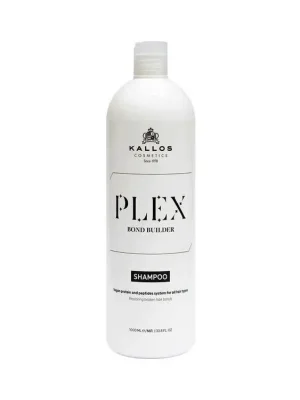 KALLOS Plex Bond Builder Shampoo 1000ml - šampon pro obnovu poškozených vlasů Koupit Online