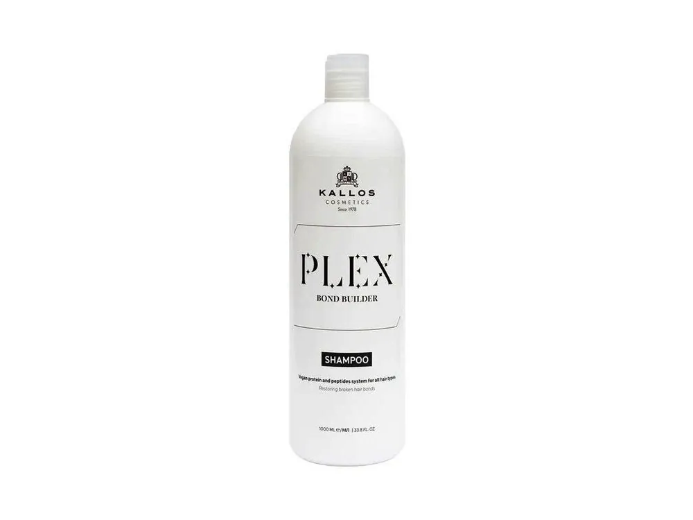 KALLOS Plex Bond Builder Shampoo 1000ml - šampon pro obnovu poškozených vlasů Koupit Online