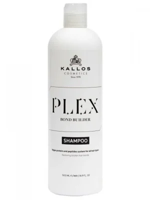 KALLOS Plex Bond Builder Shampoo 500ml - šampon pro obnovu poškozených vlasů Omezená Nabídka