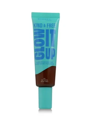 Značkový Rimmel London Kind & Free Glow It Up Moisturising Skin Tint (504 Deep Mocha) 30 ml