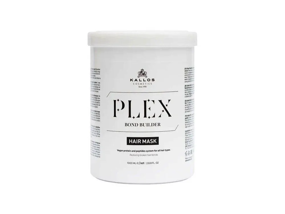 Akční Nabídka KALLOS Plex Bond Builder Hair Mask 1000ml - maska pro obnovu poškozených vlasů