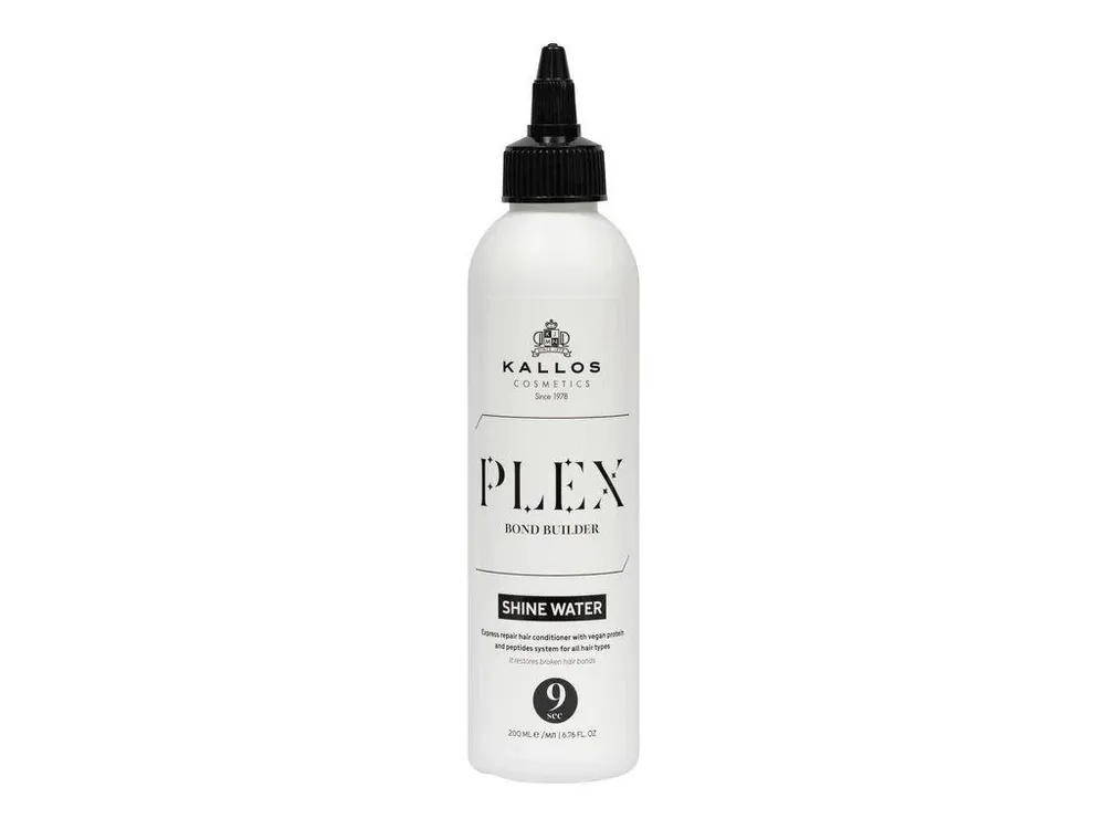 KALLOS Plex Bond Shine Water 200ml - lamelární voda pro obnovu poškozených vlasů Přímo Od Výrobce