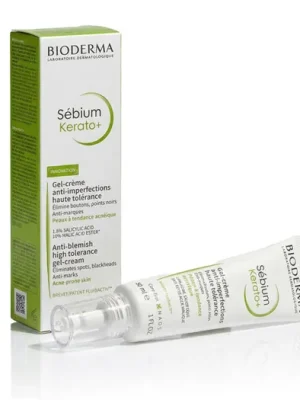 Odeslání Ihned Bioderma Sébium Kerato+ Anti-Blemish High Tolerance Gel-Cream 30 ml