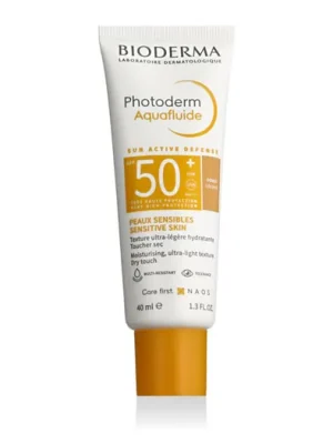 Autentický Bioderma Photoderm Aquafluide SPF 50+ (Golden) 40 ml