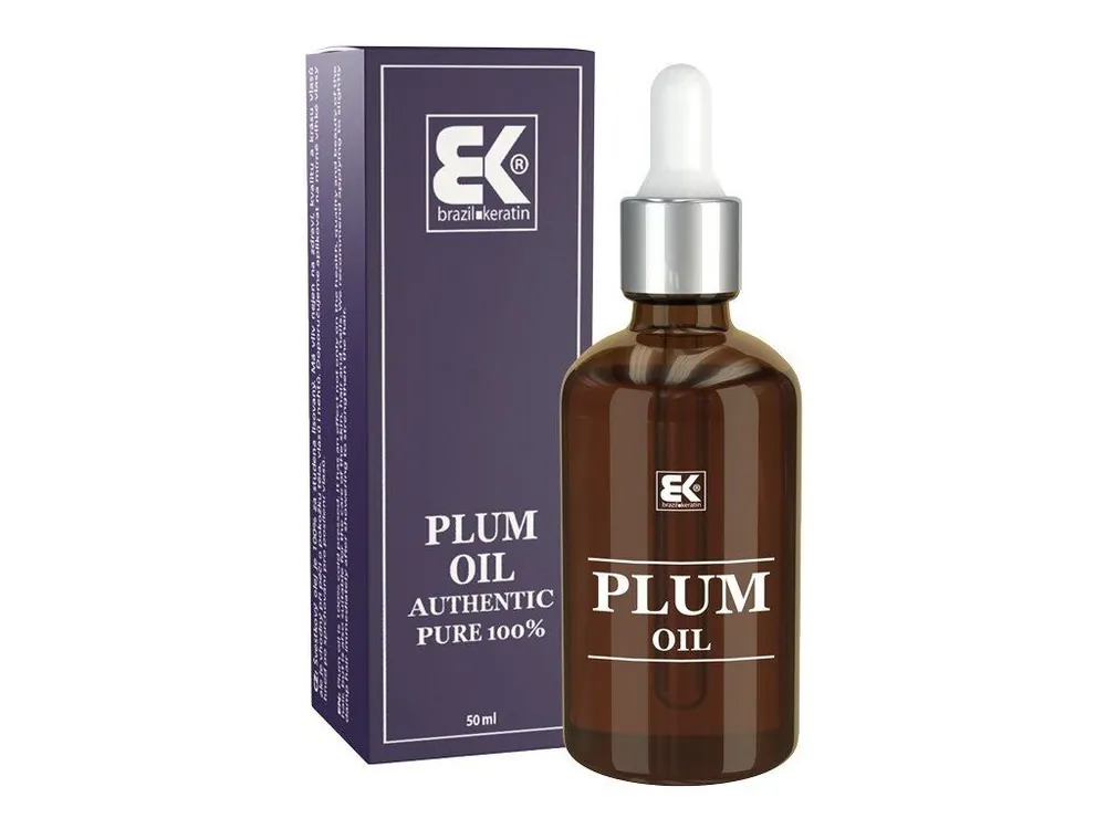 Ihned K Objednání BRAZIL KERATIN Plum Oil 50ml - 100% přírodní švestkový olej