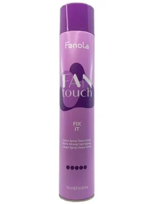 FANOLA Fan Touch Fix It Extra Strong Hair Spray 750ml - extra silně tužící lak na vlasy Sezónní Sleva