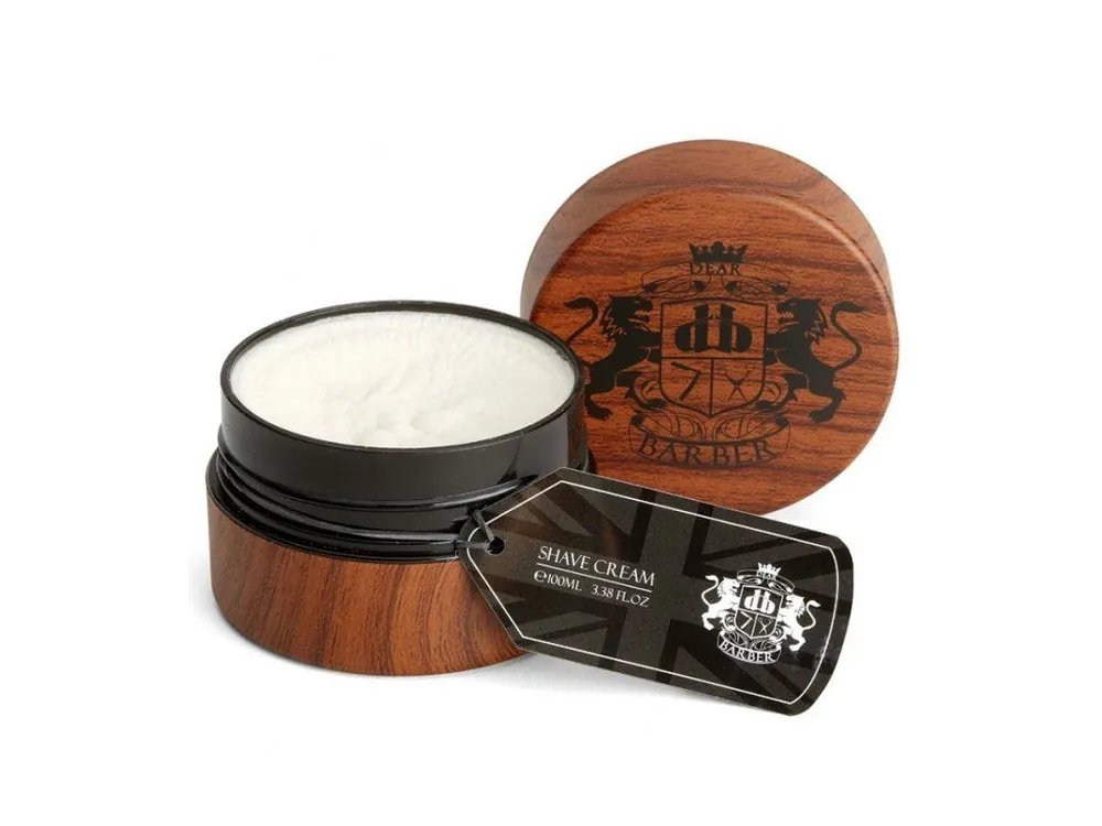 Nejlepší Volba DEAR BARBER Shave Cream 100ml - hydratační krém na holení
