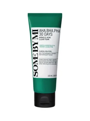 Aktuální Some By Mi AHA.BHA.PHA 30 Days Miracle Acne Clear Foam 100 ml