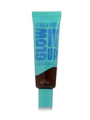 Poslední Šance Rimmel London Kind & Free Glow It Up Moisturising Skin Tint (605 Deep Chocolate) 30 ml