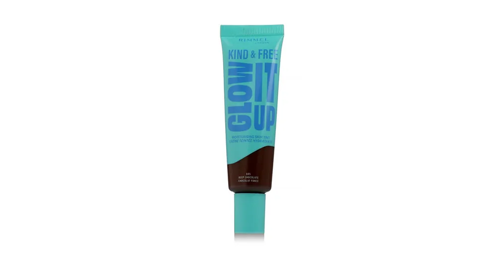 Poslední Šance Rimmel London Kind & Free Glow It Up Moisturising Skin Tint (605 Deep Chocolate) 30 ml