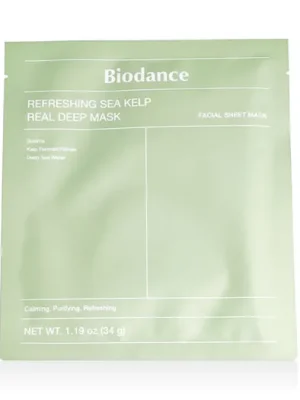 Biodance Refreshing Sea Kelp Real Deep Mask 34 g Ověřený