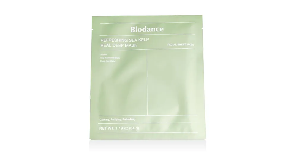 Biodance Refreshing Sea Kelp Real Deep Mask 34 g Ověřený