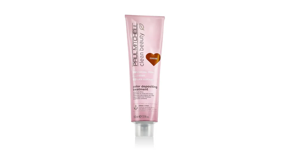 Paul Mitchell Clean Beauty Color Protect Color Depositing Treatment Cocoa 150 ml poškozená krabička Top Prodej