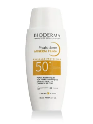 Dokud Zásoby Vydrží Bioderma Photoderm Mineral Fluid SPF 50+ PA++++ 75 g