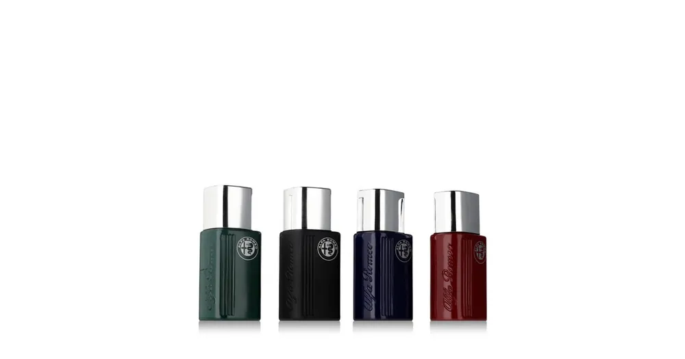 Levný Alfa Romeo Black EDT Green 15 ml + EDT Black 15 ml + EDT Blue 15 ml + EDT Red 15 ml M