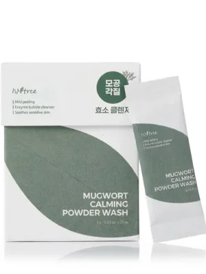 Isntree Mugworth Calming Powder Wash 25 x 1 g Rychlé Dodání