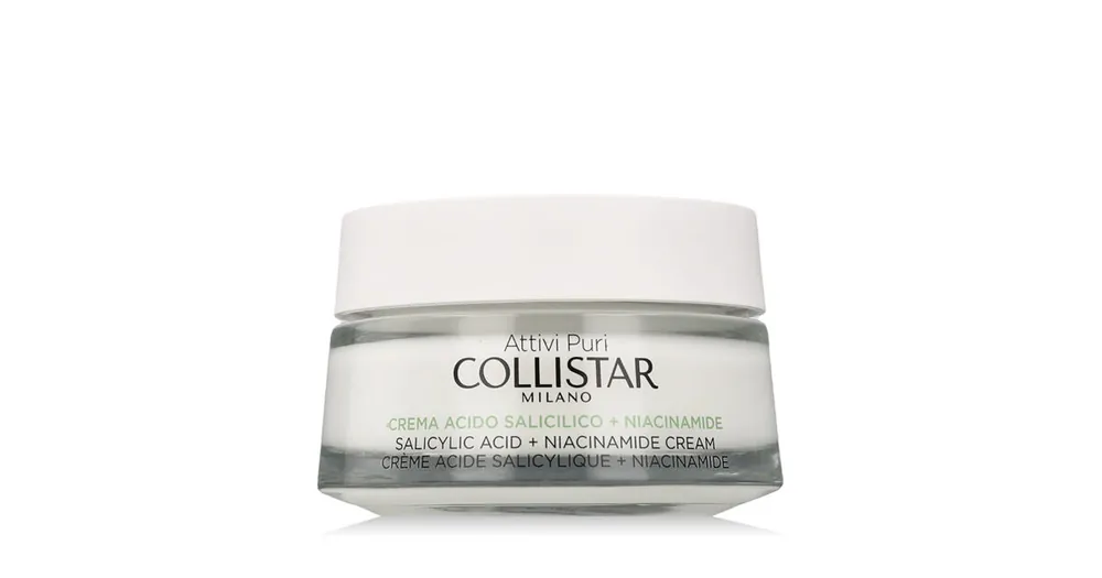 Finální Výprodej Collistar Attivi Puri Salicylic Acid + Niacinamide Cream 50 ml