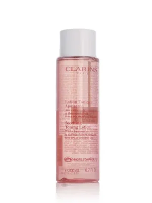 Clarins Soothing Toning Lotion Camomile & Saffron Flower (Very Dry or Sensitive Skin) 200 ml Vrácení Zdarma