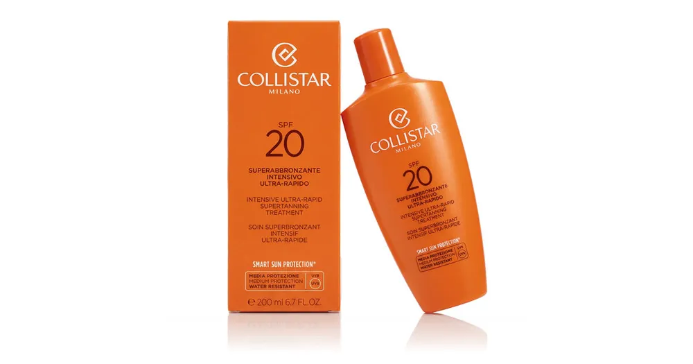 Collistar Smart Sun Protection® Intensive Ultra-Rapid Supertanning Treatment SPF 20 200 ml Poslední Šance