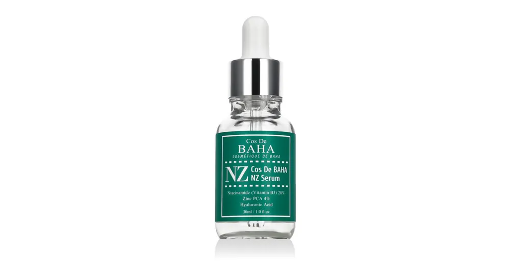 Cos De Baha NZ Niacinamide 20 + Zinc PCA 4 Serum 30 ml Ihned K Objednání